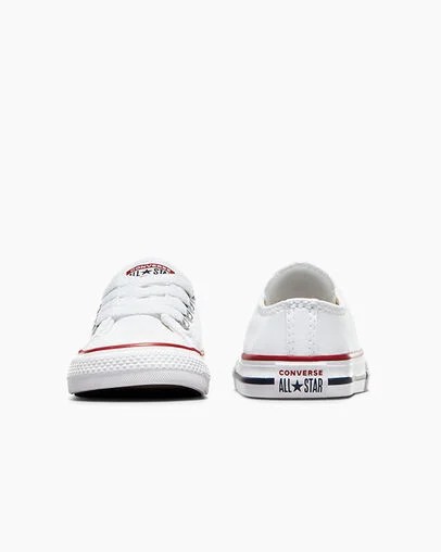 White Converse Chuck Taylor All Star Classic Kids' Sneakers Singapore | C-95280349