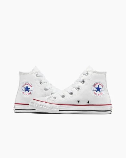 White Converse Chuck Taylor All Star Classic Kids' Sneakers Singapore | C-10849379