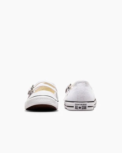 White Converse Chuck Taylor All Star Dainty Women Mary Jane Singapore | C-95614729