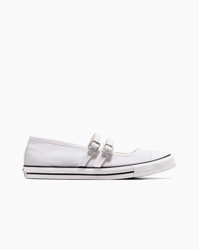 White Converse Chuck Taylor All Star Dainty Women Mary Jane Singapore | C-95614729