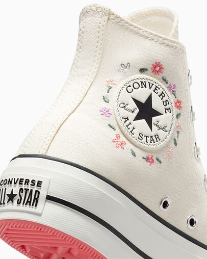 White Converse Chuck Taylor All Star Lift Women Platform Shoes Singapore | C-48716059