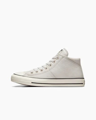 White Converse Chuck Taylor All Star Madison Leather Women Sneakers Singapore | C-63279549