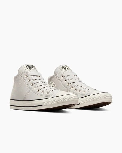 White Converse Chuck Taylor All Star Madison Leather Women Sneakers Singapore | C-63279549