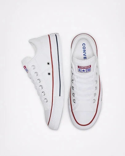 White Converse Chuck Taylor All Star Madison Women Canvas Shoes Singapore | C-26873419