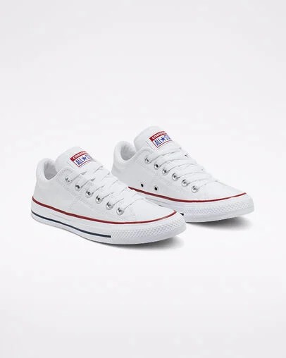 White Converse Chuck Taylor All Star Madison Women Canvas Shoes Singapore | C-26873419