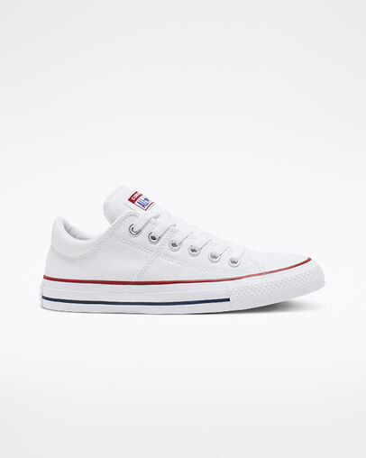 White Converse Chuck Taylor All Star Madison Women Canvas Shoes Singapore | C-26873419