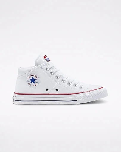 White Converse Chuck Taylor All Star Madison Women Canvas Shoes Singapore | C-95432709