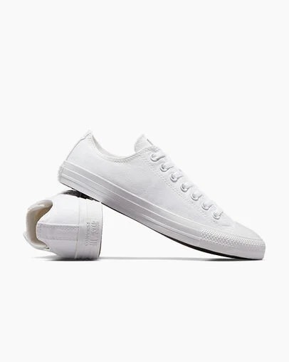 White Converse Chuck Taylor All Star Men Canvas Shoes Singapore | C-04825619
