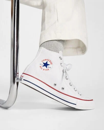 White Converse Chuck Taylor All Star Men Canvas Shoes Singapore | C-06941879