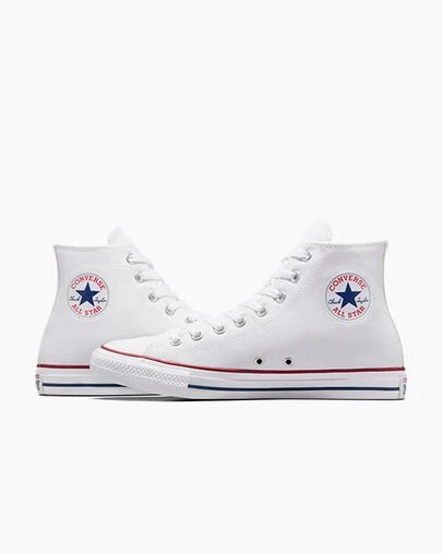 White Converse Chuck Taylor All Star Men Canvas Shoes Singapore | C-06941879