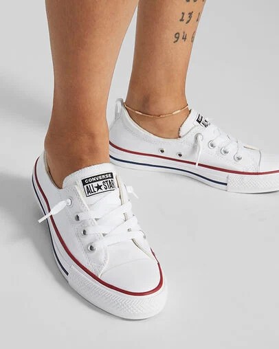 White Converse Chuck Taylor All Star Shoreline Women Slip On Shoes Singapore | C-43125769