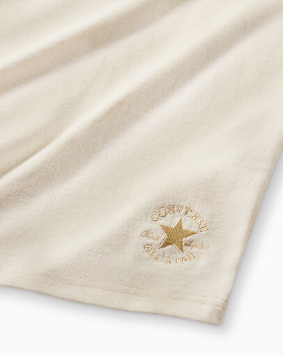 White Converse Converse x A Ma Manière Gold Standard Women T Shirts Singapore | C-46918259