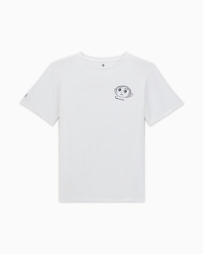 White Converse Converse x Coraline Women T Shirts Singapore | C-26845709