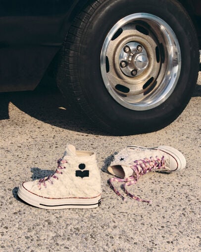 White Converse Converse x Isabel Marant Chuck 70 Wedge Men Platform Shoes Singapore | C-59613709