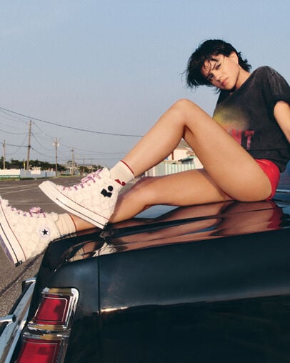 White Converse Converse x Isabel Marant Chuck 70 Wedge Women Sneakers Singapore | C-15673909