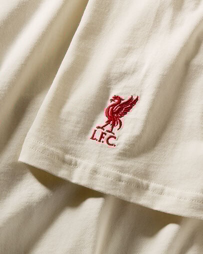 White Converse Converse x Liverpool FC Pocket Women T Shirts Singapore | C-61509279