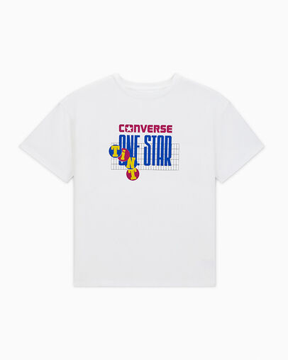 White Converse Converse x thisisneverthat Vintage Men T Shirts Singapore | C-59648219