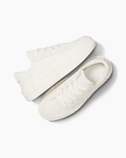 White Converse Cruise Men Tennis Shoes Singapore | C-32597409