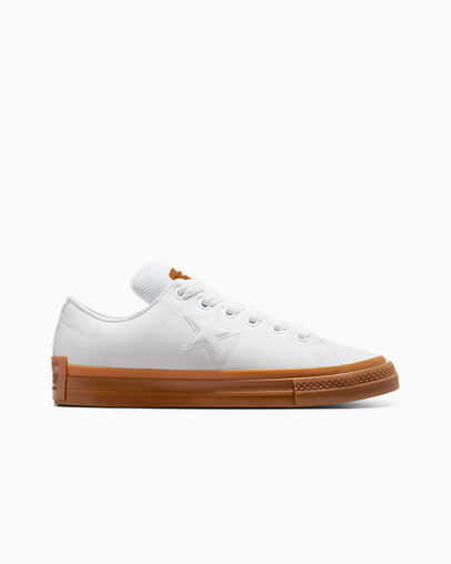 White Converse One Star Puff Men Tennis Shoes Singapore | C-30897419