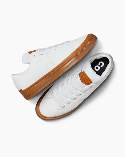 White Converse One Star Puff Men Tennis Shoes Singapore | C-87562039