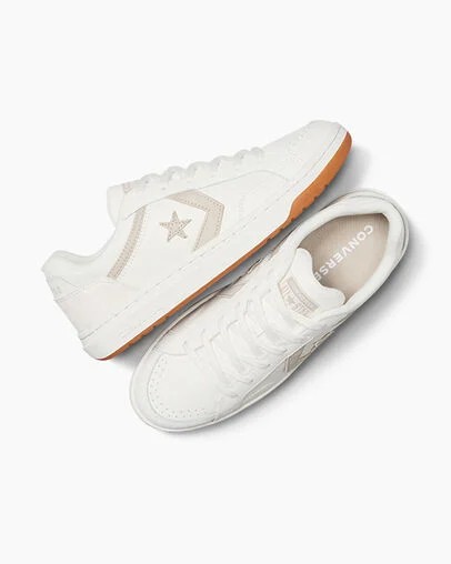 White Converse Pro Blaze Classic Luxe Sport Men Basketball Shoes Singapore | C-86035719