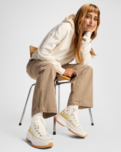 White Converse Run Star Hike Women Platform Shoes Singapore | C-60534199