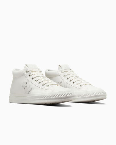 White Converse Star Player 76 Women Boots Singapore | C-06857329