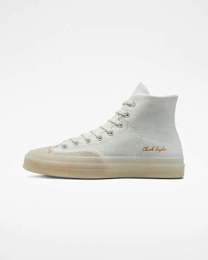 White / Beige Converse Chuck 70 Marquis Women Sneakers Singapore | C-52670319