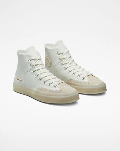 White / Beige Converse Chuck 70 Marquis Women Sneakers Singapore | C-52670319