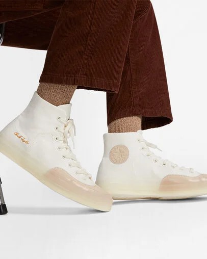 White / Beige Converse Chuck 70 Marquis Women Sneakers Singapore | C-52670319