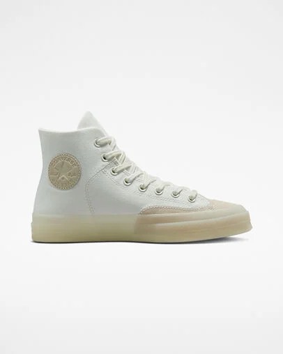 White / Beige Converse Chuck 70 Marquis Women Sneakers Singapore | C-52670319