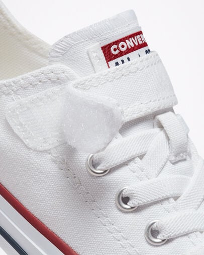White / Beige Converse Chuck Taylor All Star 1V Kids' Sneakers Singapore | C-87023969