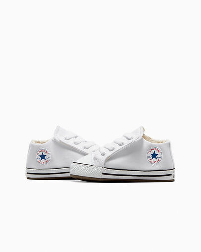 White / Beige White Converse Chuck Taylor All Star Cribster Kids' Canvas Shoes Singapore | C-20345769