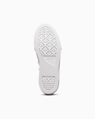 White / Beige White / Black Converse Chuck Taylor All Star EVA Lift Leather Kids' Platform Shoes Singapore | C-73540269
