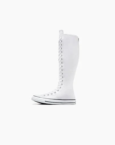 White / Beige White / Black Converse Chuck Taylor All Star XXHi Women Sneakers Singapore | C-60782319