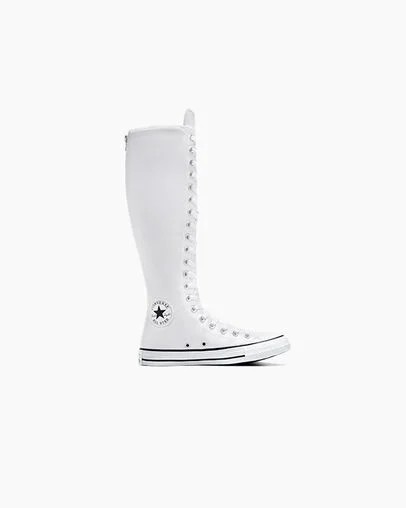 White / Beige White / Black Converse Chuck Taylor All Star XXHi Women Sneakers Singapore | C-60782319