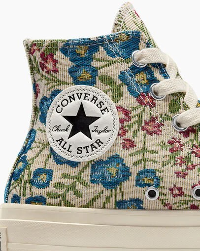 White / Beige White / Black Converse Chuck Taylor All Star Lift Women Platform Shoes Singapore | C-21453899