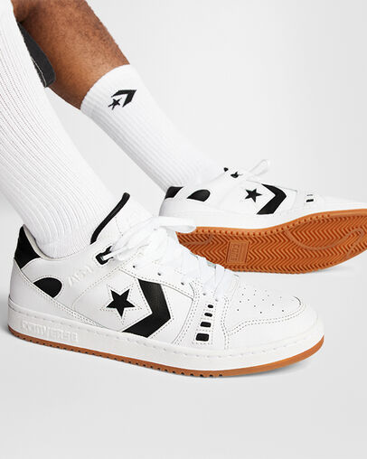 White / Black Converse CONS AS-1 Pro Women Skate Shoes Singapore | C-85302469