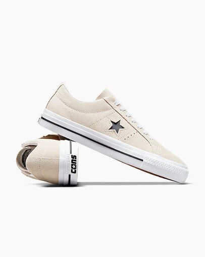 White / Black Converse CONS One Star Pro Suede Women Skate Shoes Singapore | C-39164289