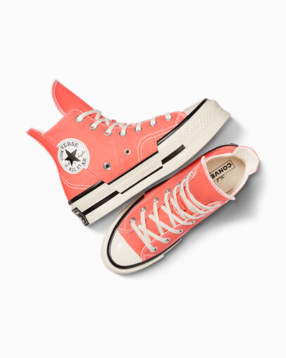 White / Black Converse Chuck 70 Plus Women Sneakers Singapore | C-23961479