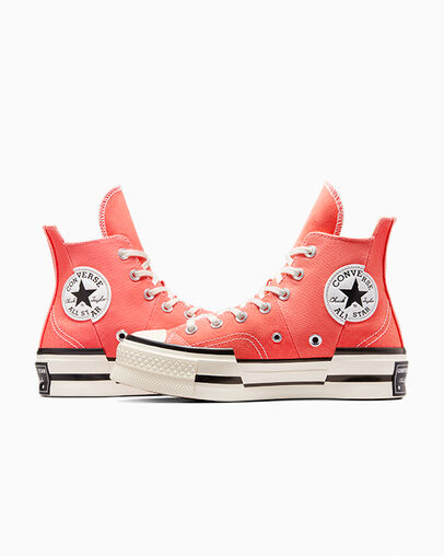 White / Black Converse Chuck 70 Plus Women Sneakers Singapore | C-23961479