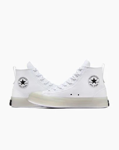 White / Black Converse Chuck Taylor All Star CX EXP2 Men Sneakers Singapore | C-16379089