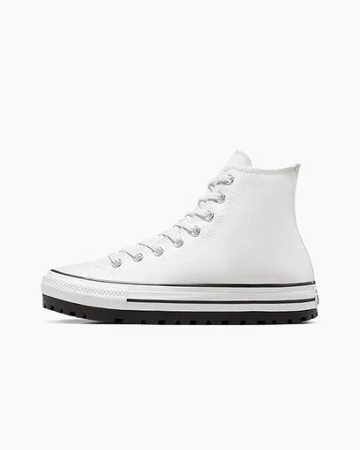 White / Black Converse Chuck Taylor All Star City Trek Men Sneakers Singapore | C-09254769