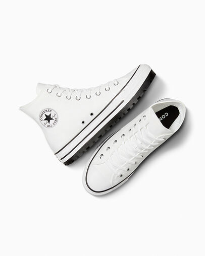 White / Black Converse Chuck Taylor All Star City Trek Men Sneakers Singapore | C-09254769