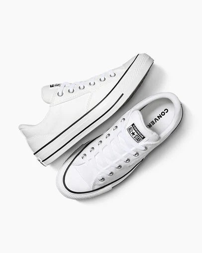 White / Black Converse Chuck Taylor All Star Malden Street Women Tennis Shoes Singapore | C-81930649