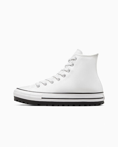 White / Black Converse Chuck Taylor All Star City Trek Women Sneakers Singapore | C-42590679