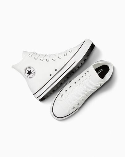 White / Black Converse Chuck Taylor All Star City Trek Women Sneakers Singapore | C-42590679