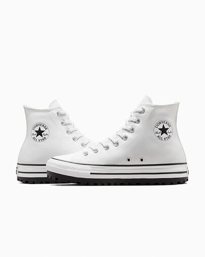 White / Black Converse Chuck Taylor All Star City Trek Women Sneakers Singapore | C-42590679