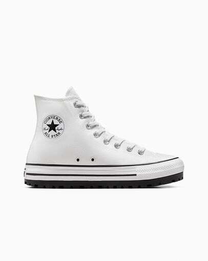 White / Black Converse Chuck Taylor All Star City Trek Women Sneakers Singapore | C-42590679
