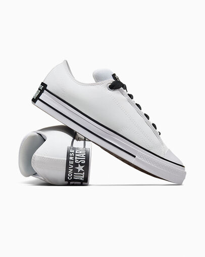White / Black Converse Chuck Taylor Puff Women Tennis Shoes Singapore | C-14825799